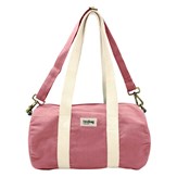 Mini sac polochon MINI SIMON, avec bandoulière, rose blush, coton bio 2