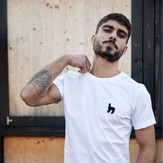 T-shirt Alpaca Blanco  - Unisexe   3