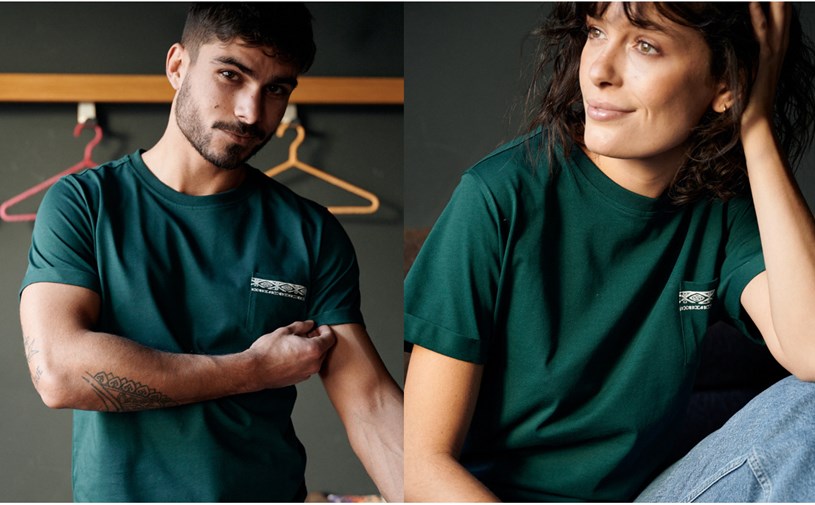 T-shirt Bolsillo Esmeralda (vert emeraude) - Unisexe   