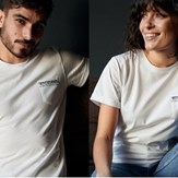 T-shirt Bolsillo Blanco - Unisexe    2