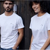 T-shirt Montanita blanco - Unisexe  2
