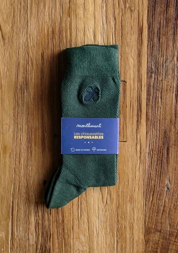 Chaussettes MONTLISOCKS - Made in France - Coton Biologique
