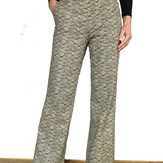Pantalon large coton japonais motif Vagues 2