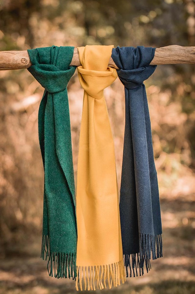 Écharpes pour homme en laine d'alpaga - La Maison de l'Alpaga