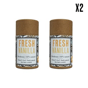 Déodorant au chanvre "Fresh Vanilla" X2
