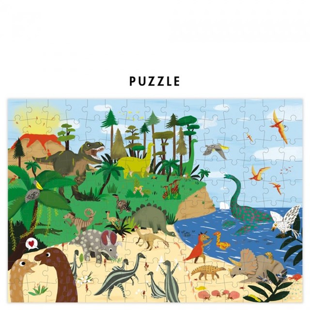 Puzzle DINOSAURES Go Back In Time - Pirouette Cacahouète 3