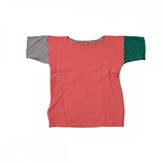 Tee-shirt manches courtes évolutif rose framboise en coton bio - Plusieurs couleurs 3