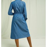 Robe chemise bleue - Lightweight Denim de People Tree 6
