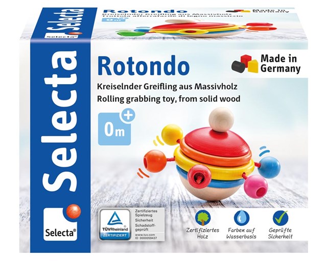 Hochet Rotondo - SELECTA - Fabriqué en Allemagne 4