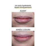 Résultat soin testé cliniquement du rouge à lèvres naturel et hydratant Pomponne