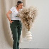 Pantalon droit en 100% lin pour femmes - Made in France