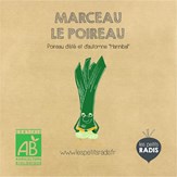 Mini-kit de semis - graines de poireau BIO - Marceau le poireau 2