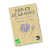 Mini-kit de semis - graines de Pensée bio - Cléophée la pensée 5
