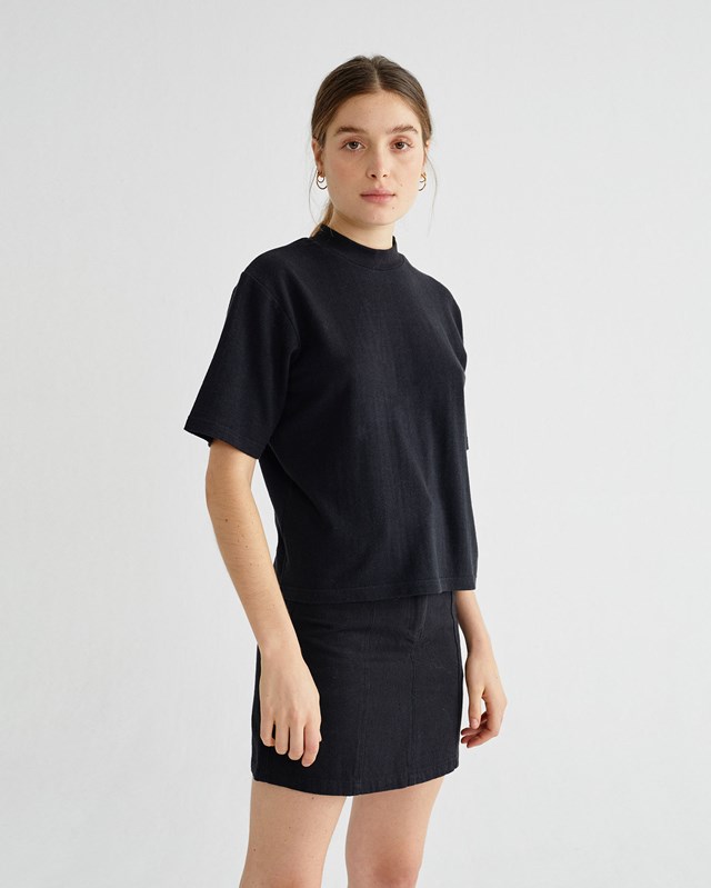 T-shirt basique noir - Hemp Aidin de Thinking MU 2