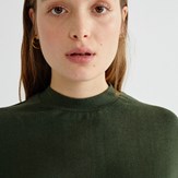 T-shirt  basique vert - Hemp Aidin de Thinking MU 4