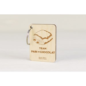 Porte-clés Pain au Chocolat - CHOCOLATINE VS. PAIN AU CHOCOLAT