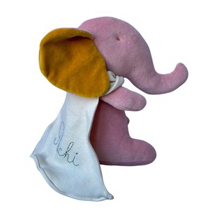 Le Pachi - peluche éléphant personnalisable en coton bio made in France