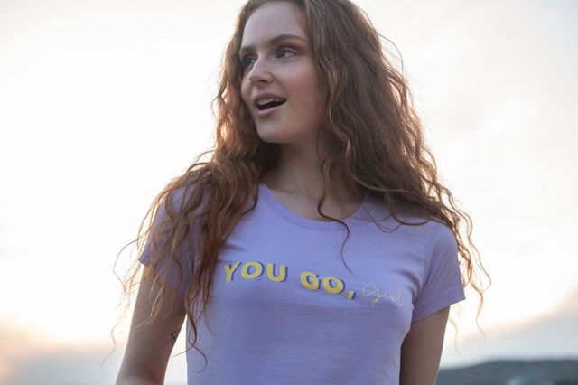 T-Shirt lavande - You Go, Girl ! 2