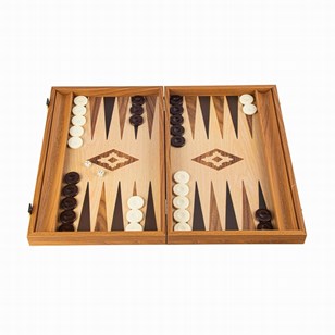 Backgammon 48cm En Noyer