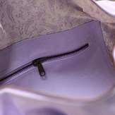 Mini sac polochon MINI SIMON, avec bandoulière, lilas, coton bio 3