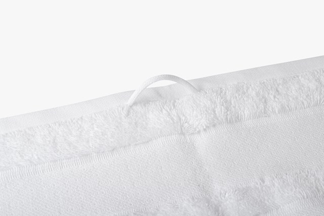 Serviette de Toilette  "Blanc Pur" en Coton 100 % Biologique  5