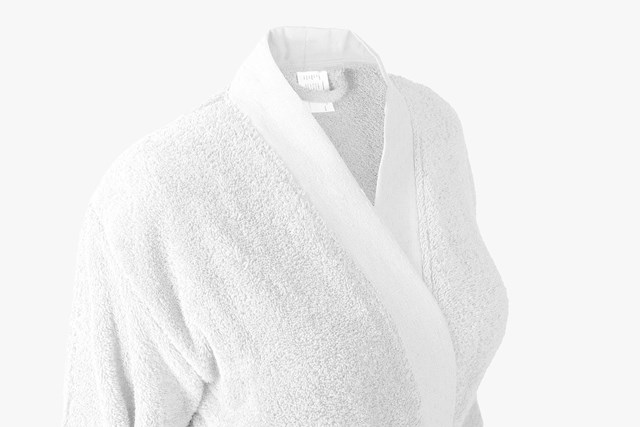 Peignoir-Kimono Unisexe  "Blanc Pur" en Coton 100 % Biologique  6