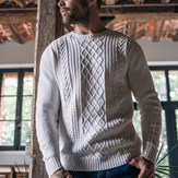 Pull VERITABLE - Made in France - Coton Bio GOTS - Tricotage 3D 6