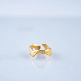 anneau, bijoux, plaqué or, bronze, bague
