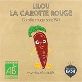 Mini-kit de semis - graines de carotte rouge bio - Lilou la carotte rouge 3