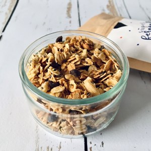 Granola bio Chocolat/Cacahuète aux graines de chanvre 350g