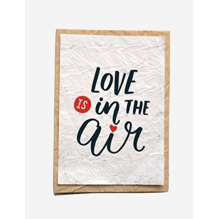 Lot de 5 cartes ensemencées - Love is in the air