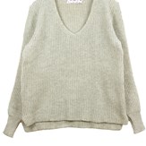 Pull Ficus vert sapin , laine 100% recyclée made in France 3