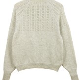 Pull Agave noir en laine recyclée 100% made in France - 7