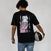 T-shirt "Japan Love" - Noir & Blanc 3