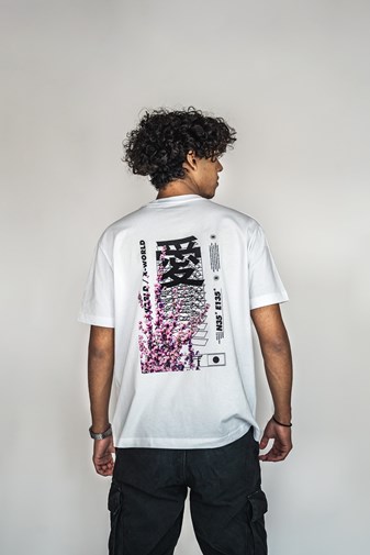 T-shirt "Japan Love" - Noir & Blanc