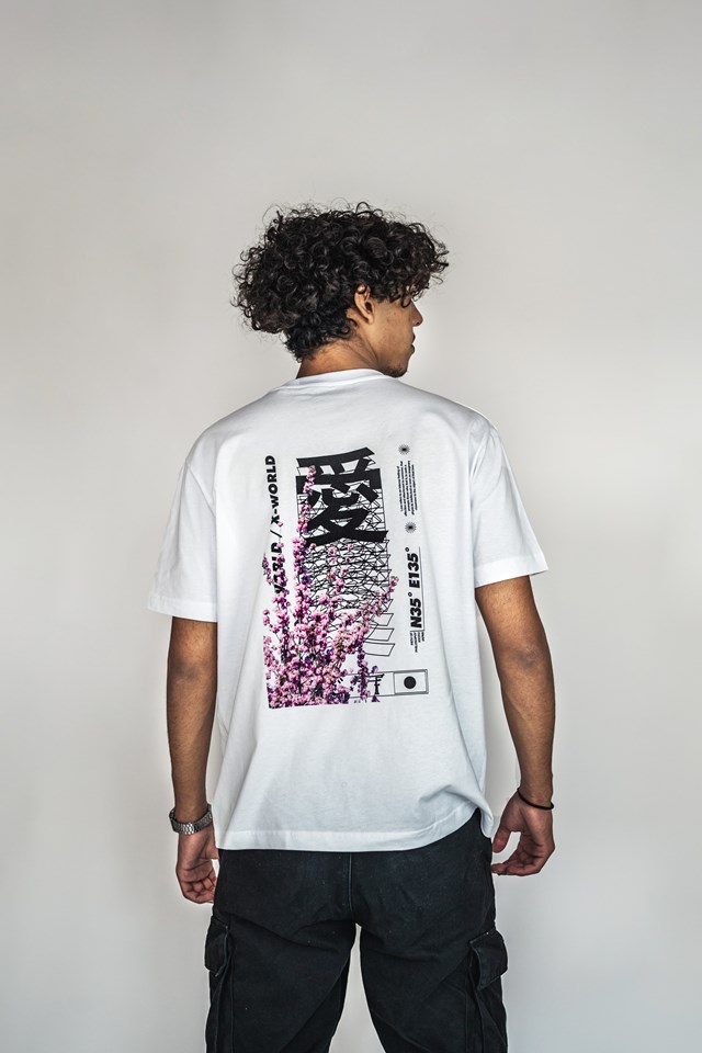 T-shirt "Japan Love" - Noir & Blanc 2