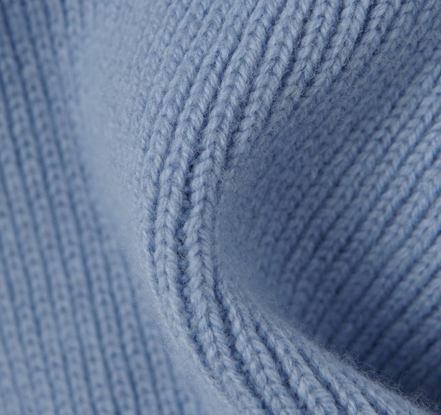 Écharpe en laine recyclée - Light Blue de Organic Basics 4