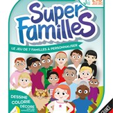 Super Familles le jeu de 7 familles créatif à personnaliser par les enfants à partir de 5 ans