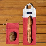 Pack pro du sac à pain avec craquant rouge et pochon rouge
