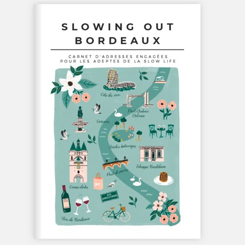 City-guide de Bordeaux illustré et engagé - Format papier A6