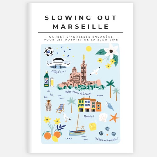 City-guide de Marseille illustré et engagé - Format papier A6