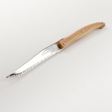 Couteau de table manche en bois, fabriqué en France