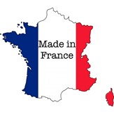 Panier à linge en osier, fabriqué en France