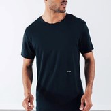 t-shirt noir en lyocell original 2 circle