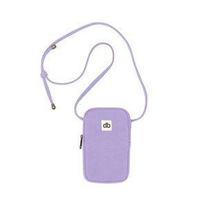 Pochette pour téléphone BILL, violet lilas, coton bio