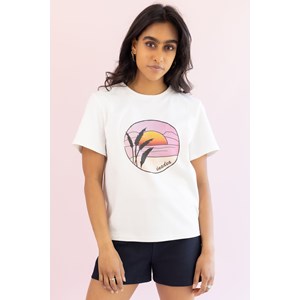 T-Shirt en Coton bio - GABRIEL (Blanc/Summer)