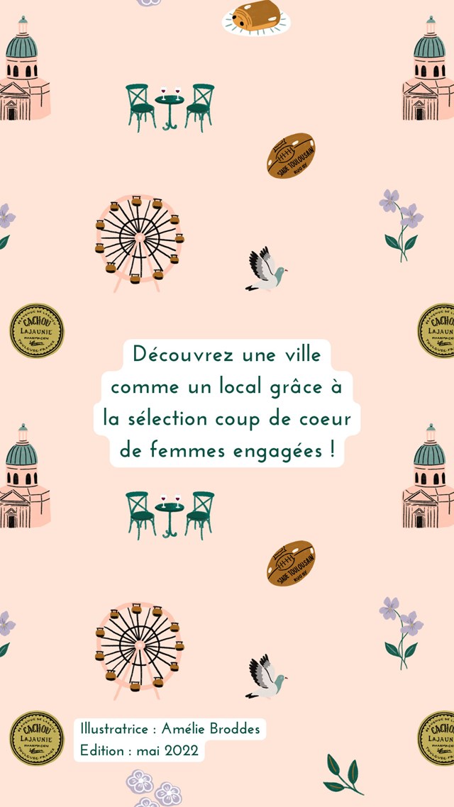 City-guide de Toulouse illustré et engagé - Format numérique 4