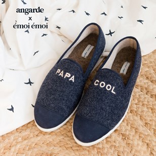 Chaussons “Papa Cool “ - Toiles Chics