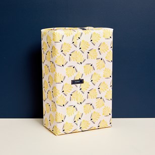 Boîte cadeau avec ruban satin recyclable, ecologique et eco-responsable