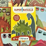 Super Bataille le jeu de cartes créatif à personnaliser made in France sur le thème des dinosaures